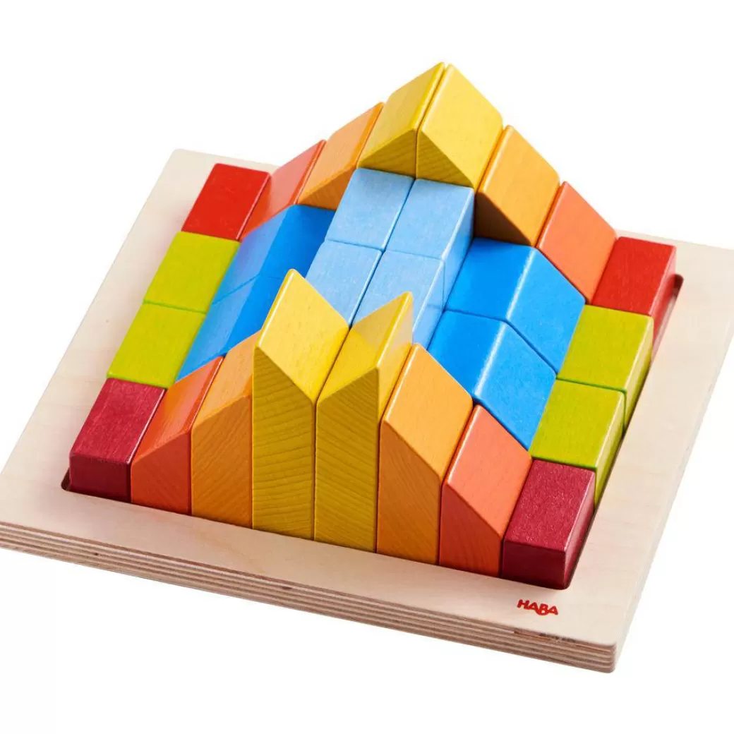 HABA Wooden Blocks>3D Creative Stones Arranging Game