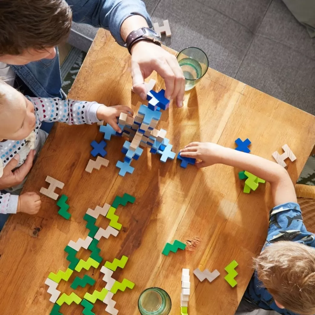 HABA Wooden Blocks>3D Viridis Wooden Blocks