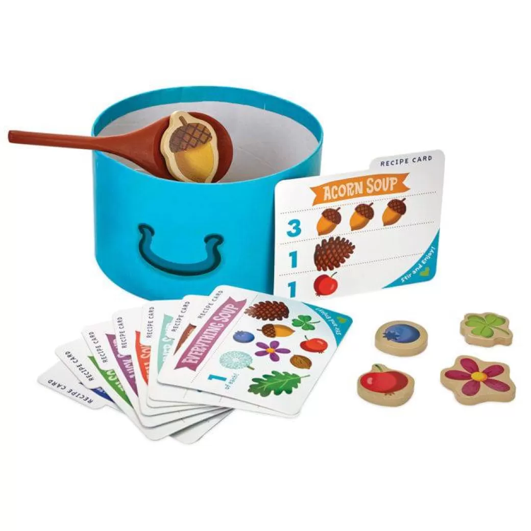 Peaceable Kingdom Games>Acorn Soup Counting Game