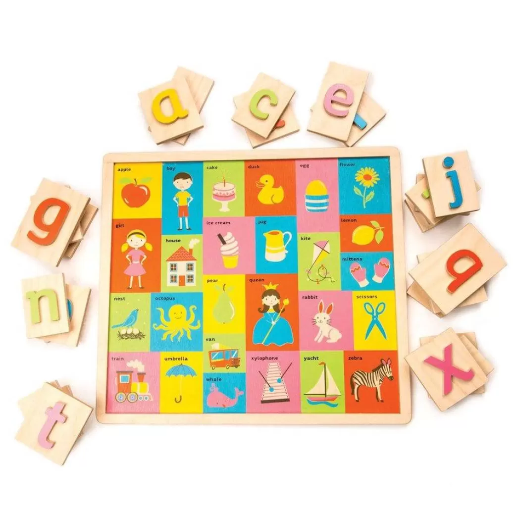 Tender Leaf Toys Early Learning>Alphabet Pictures Puzzle