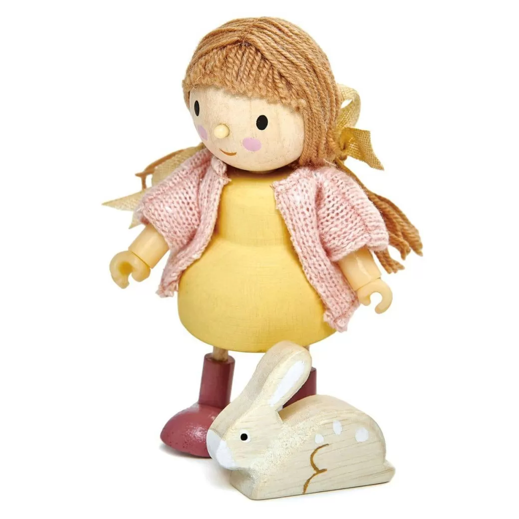 Tender Leaf Toys Wooden Figures>Amy And Her Rabbit