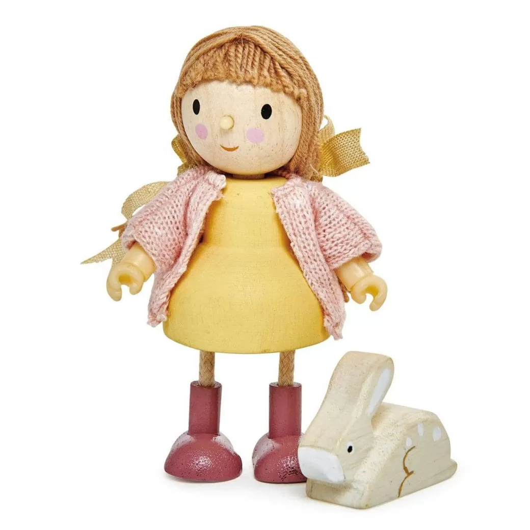 Tender Leaf Toys Wooden Figures>Amy And Her Rabbit