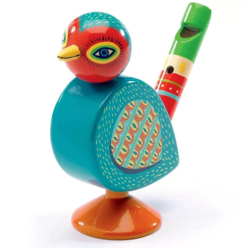 Djeco Musical Toys>Animambo Bird Whistle Musical Instrument