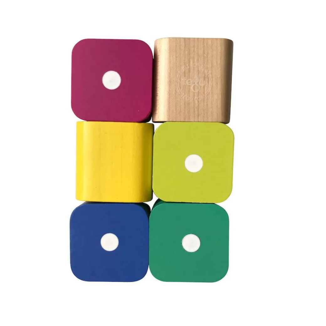 Tegu Magnetic Blocks>Baby's First Magnetic Blocks - 6-Piece Set