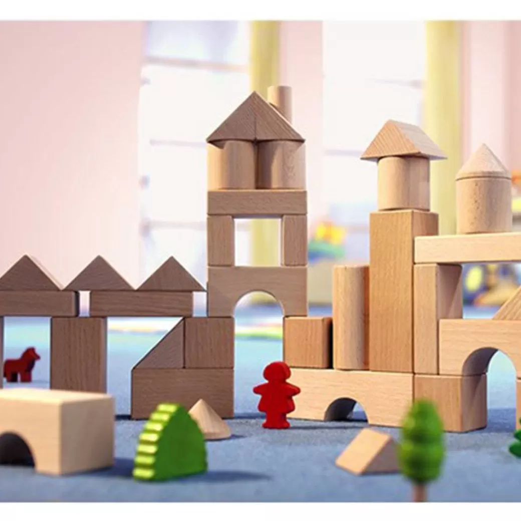 HABA Wooden Blocks>Basic Building Blocks - Small Starter Set