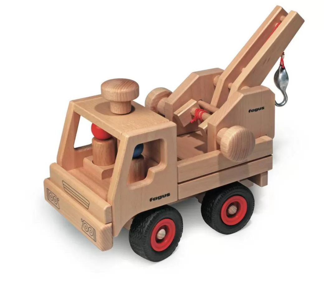 Fagus Toy Vehicles>Basic Wooden Toy Truck