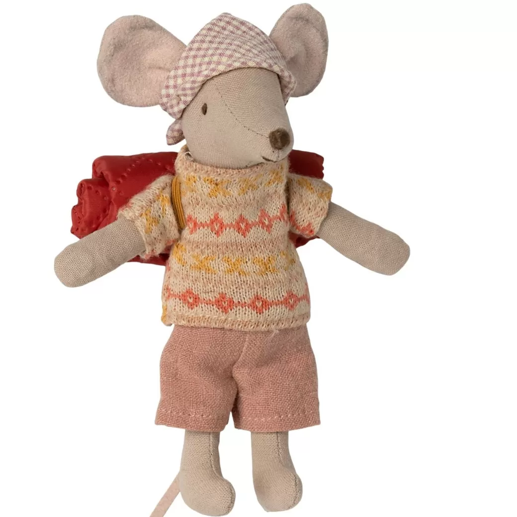 Maileg Stuffed Animals>Big Sister Hiker Mouse