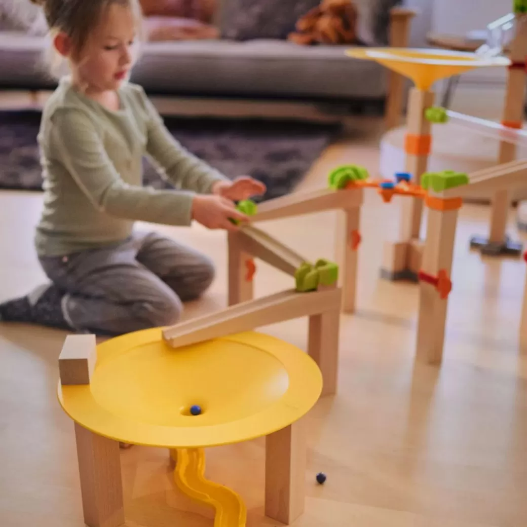 HABA Marble & Ball Runs>Big Speed Circle Marble Run Add-On Set