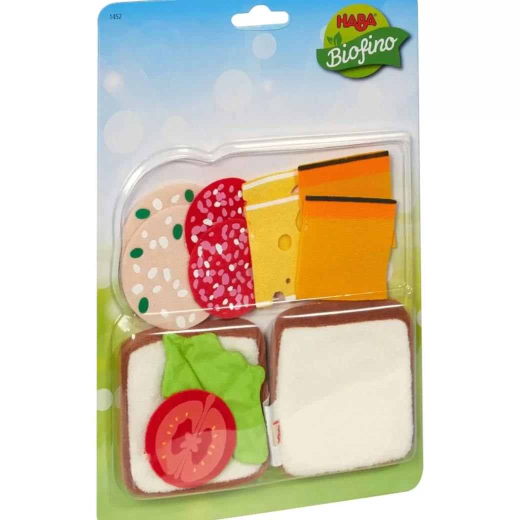 HABA Kitchen & House Play>Biofino Sandwich Soft Play Food