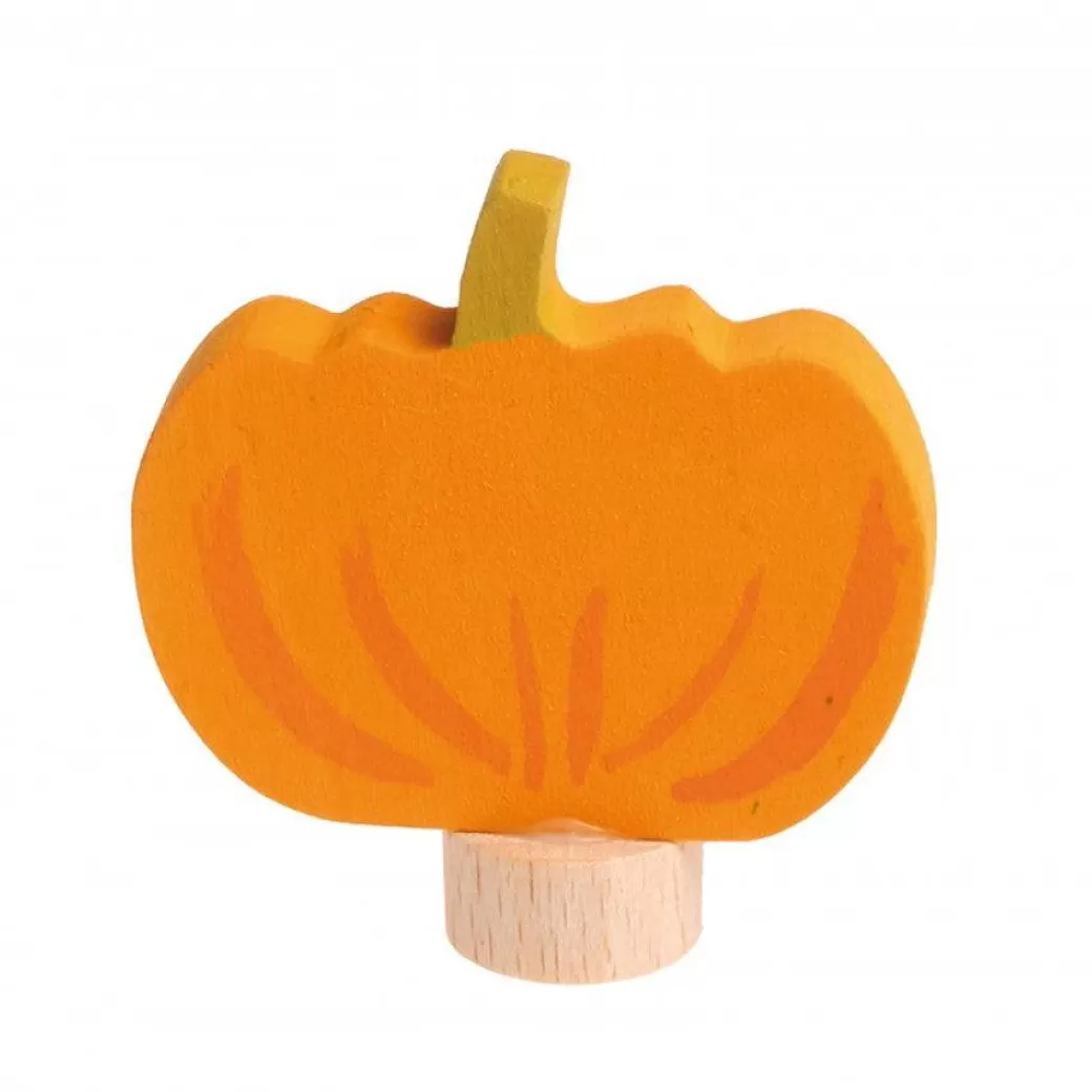 Grimm's Spiel & Holz Waldorf Birthday>Birthday Ring Decoration - Pumpkin