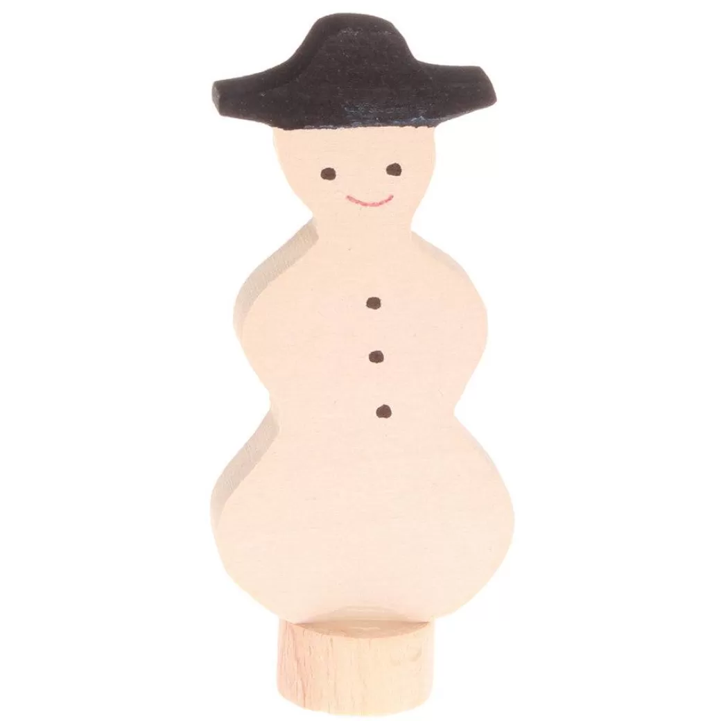 Grimm's Spiel & Holz Waldorf Birthday>Birthday Ring Decoration - Snowman