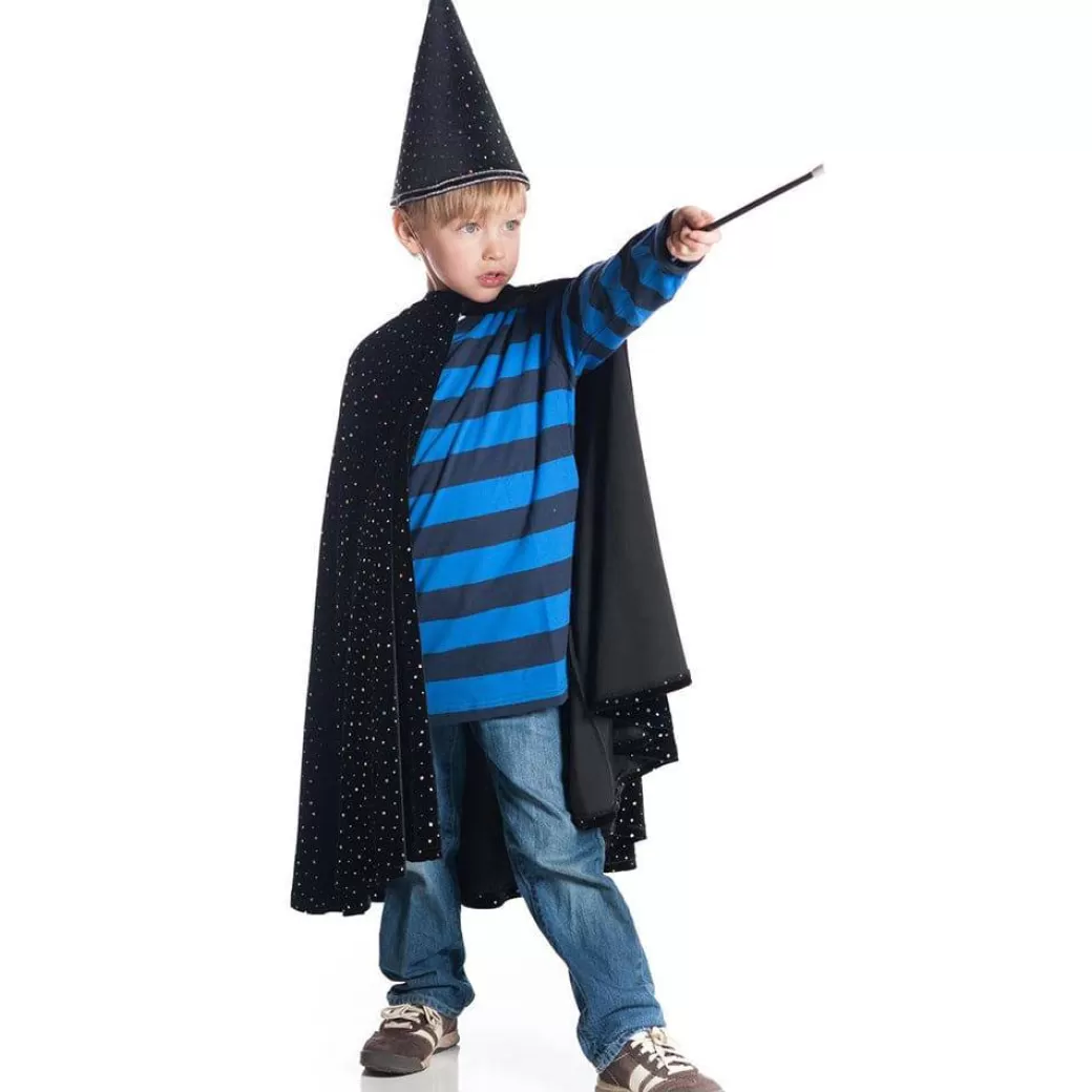 Fairy Finery Dress-Ups & Costumes>Black Velvet Wizard Costume