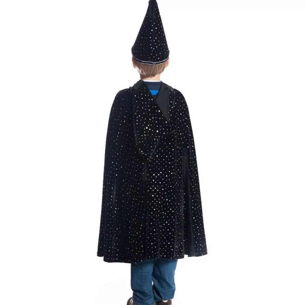 Fairy Finery Dress-Ups & Costumes>Black Velvet Wizard Costume