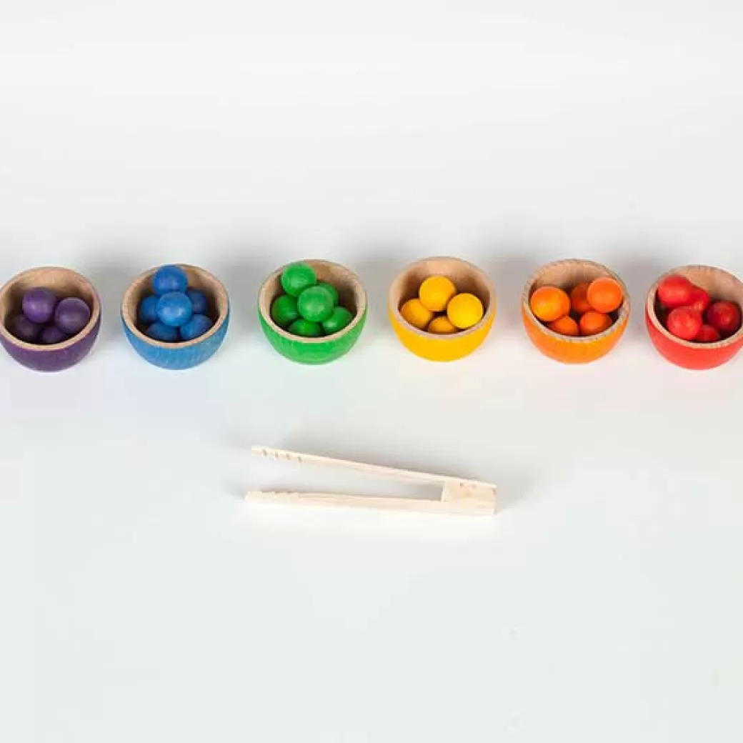 Grapat Early Learning>Bowl And Marbles Sorting Game