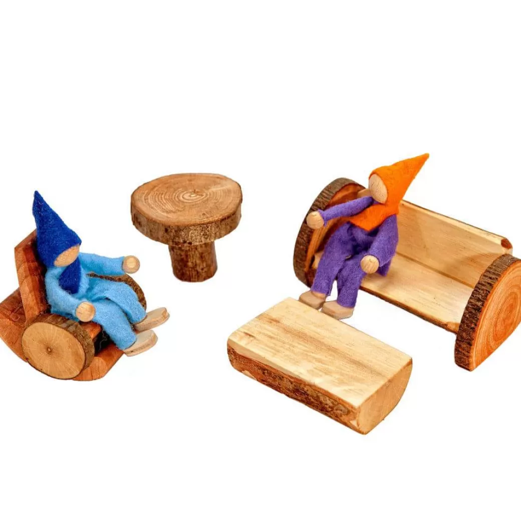 Magic Wood Fairies & Gnomes>Branch Furniture Set - Small Living Room