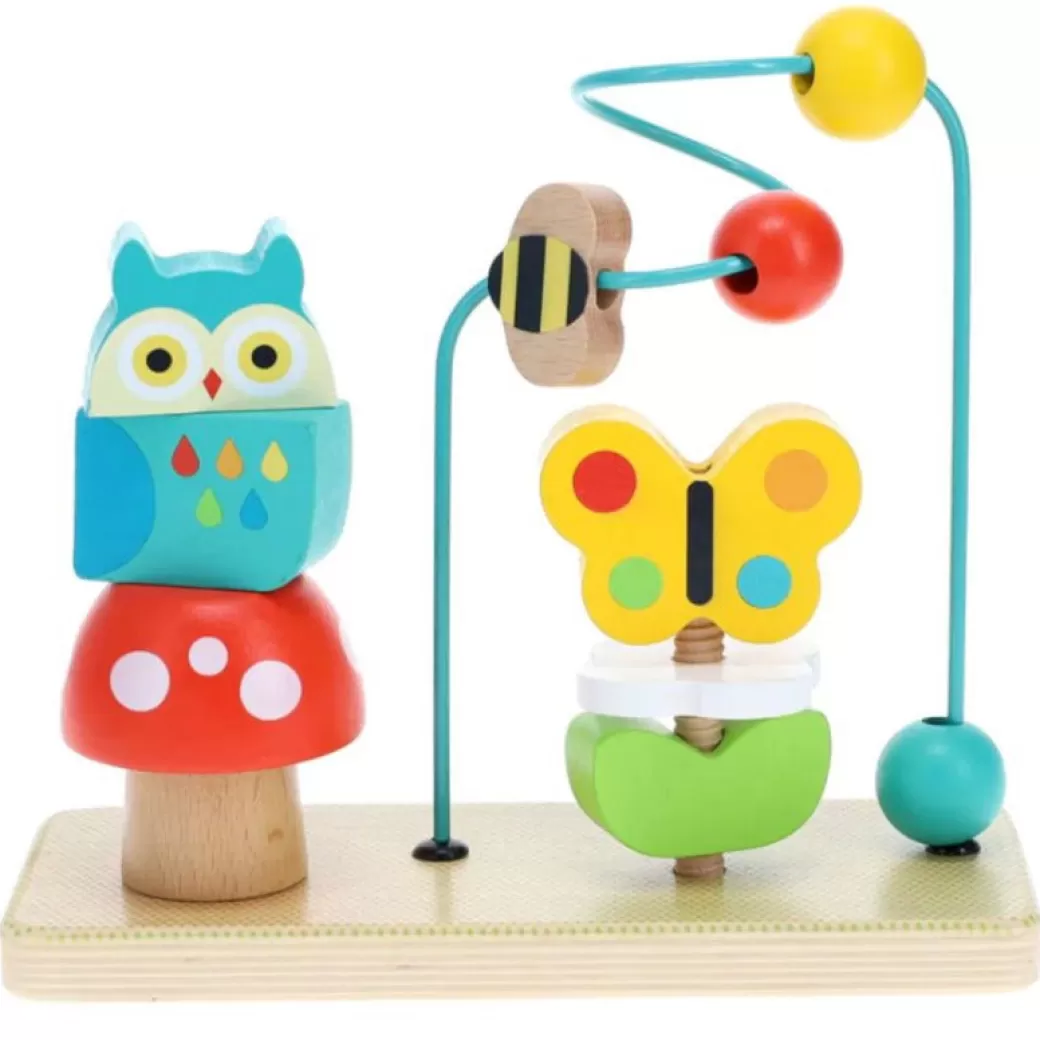 Petit Collage Early Learning>Busy Garden Wooden Activity Trio