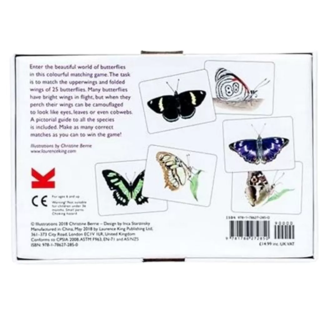 LK Publishing Early Learning>Butterfly Wings Matching Game