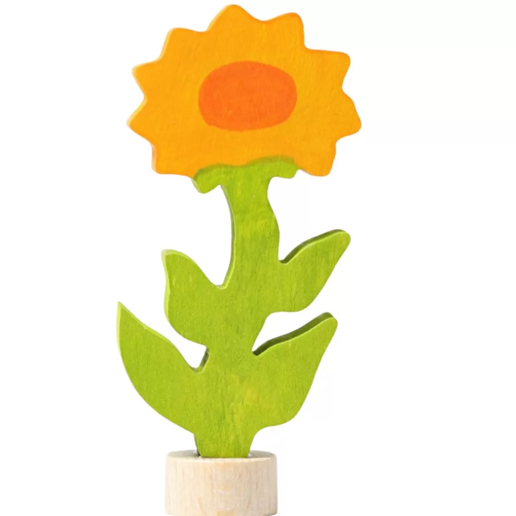 Grimm's Spiel & Holz Wooden Figures>Calendula Flower Decorative Figure