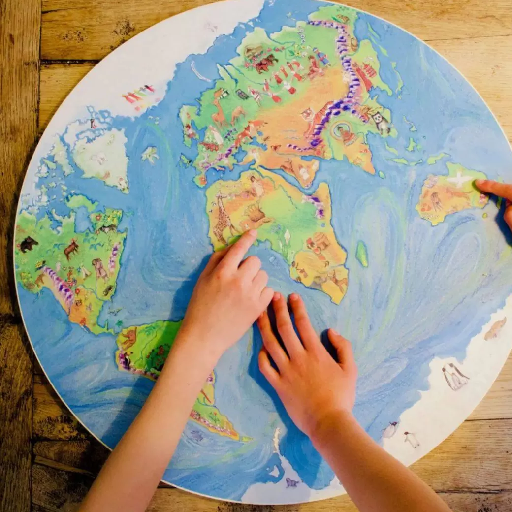 Wilded Family Early Learning>Children's World Map