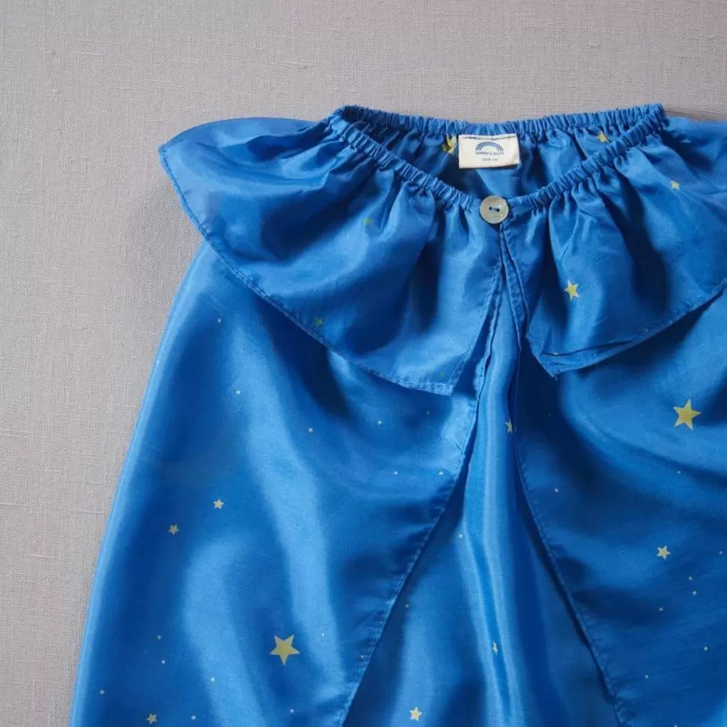 Sarah's Silks Waldorf Birthday>Child's Silk Cape - Starry Night