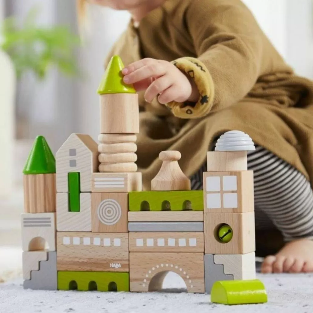 HABA Wooden Blocks>Coburg Wooden Building Blocks