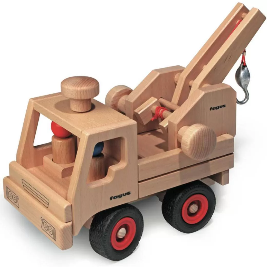 Fagus Toy Vehicles>Crane For Basic Wooden Truck