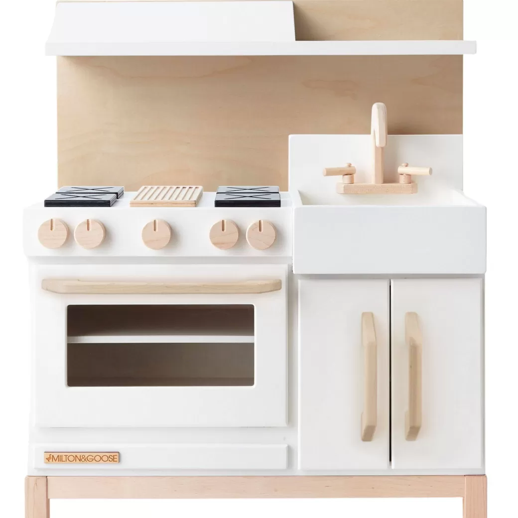 Milton & Goose Kitchen & House Play>Essential Wooden Play Kitchen Hood