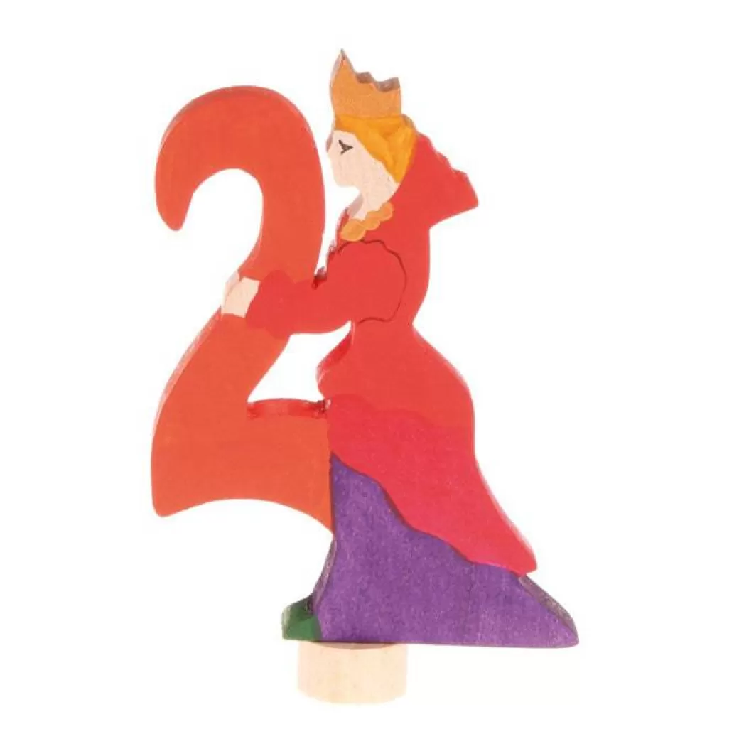 Grimm's Spiel & Holz Waldorf Birthday>Fairy Tale Birthday Ring Number, Queen 2