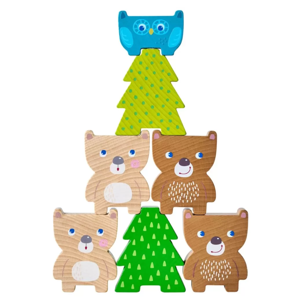 HABA Wooden Figures>Forest Friends Stacking Toy