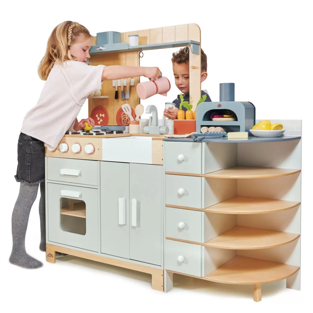 Tender Leaf Kitchen & House Play>La Fiamma Grand Wooden Kitchen