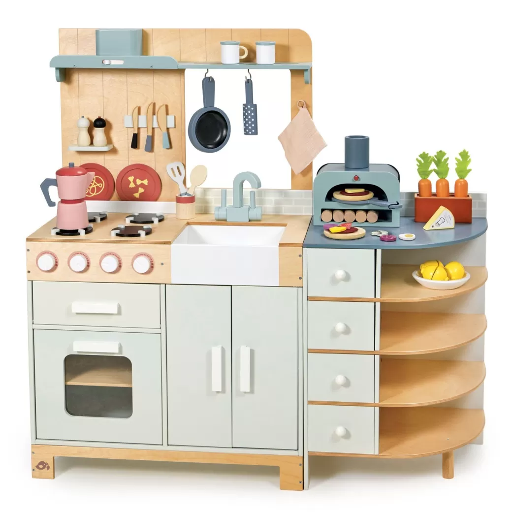 Tender Leaf Kitchen & House Play>La Fiamma Grand Wooden Kitchen