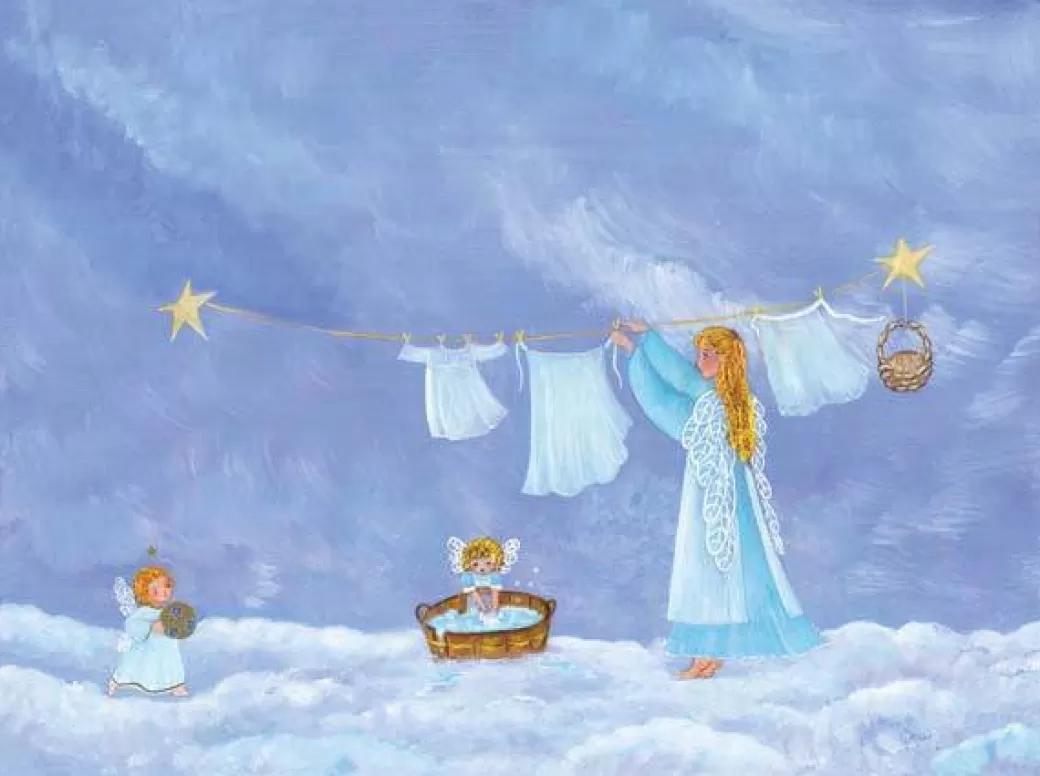 Trillium Forest Press Books For Children>Little Angel's Journey - Waldorf Birthday Story Book