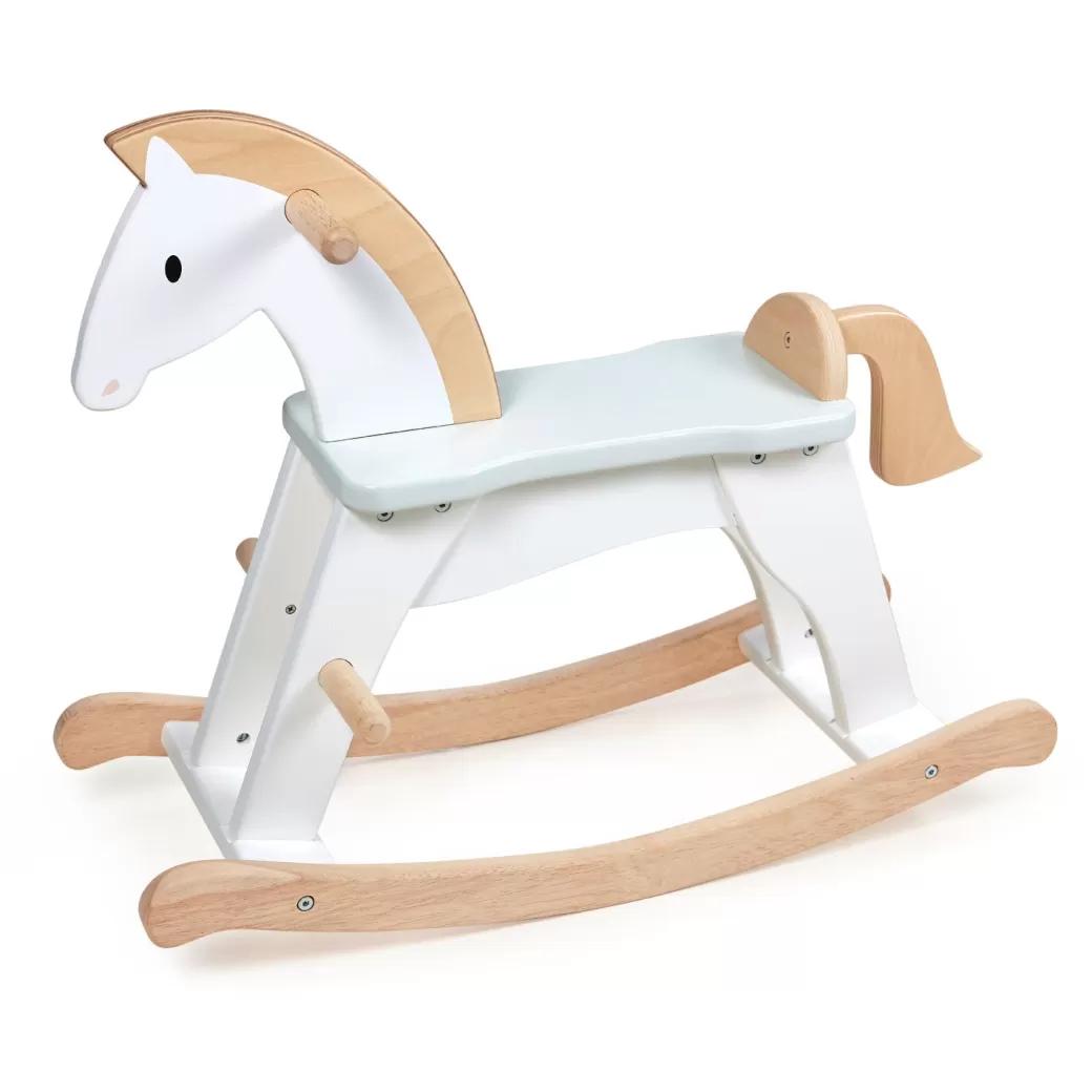 Tender Leaf Waldorf Home>Lucky Wooden Rocking Horse