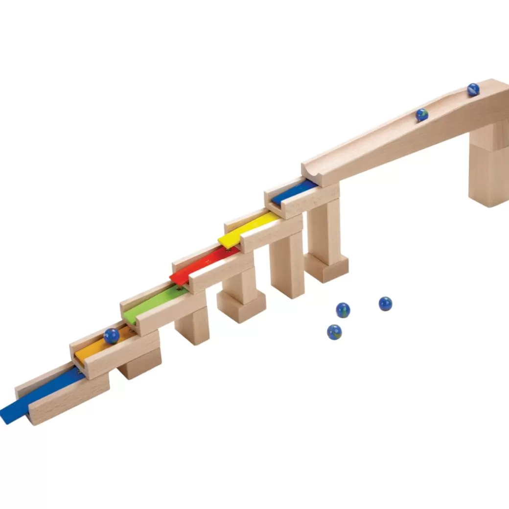 HABA Marble & Ball Runs>Marble Run Add On - Musical Steps Track