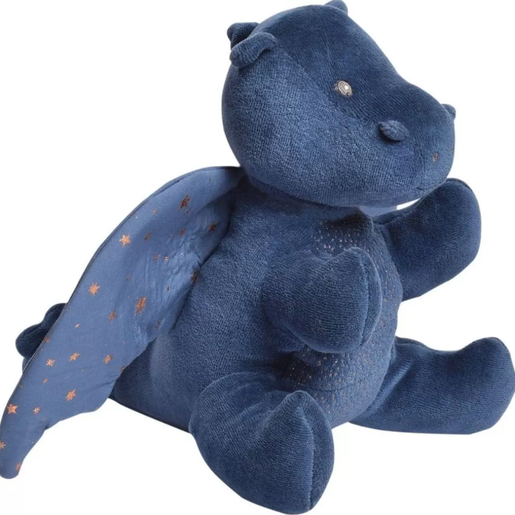 Tikiri Toys Stuffed Animals>Midnight Dragon Organic Stuffed Animal