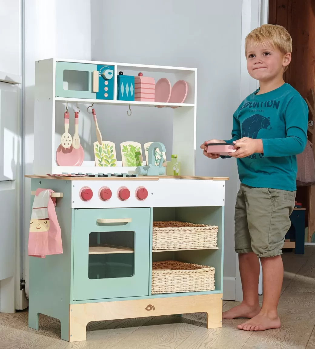 Tender Leaf Kitchen & House Play>Mini Chef Kitchen Range