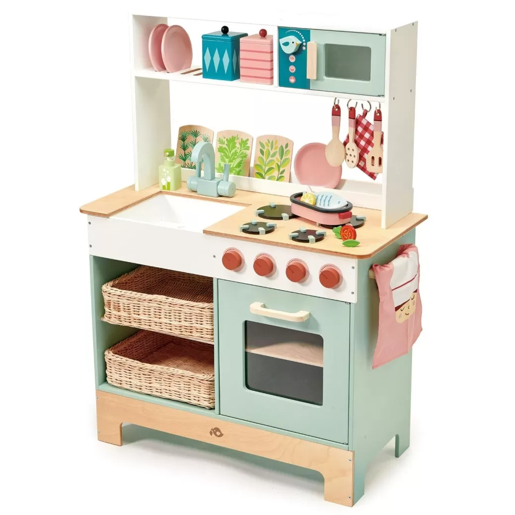 Tender Leaf Kitchen & House Play>Mini Chef Kitchen Range