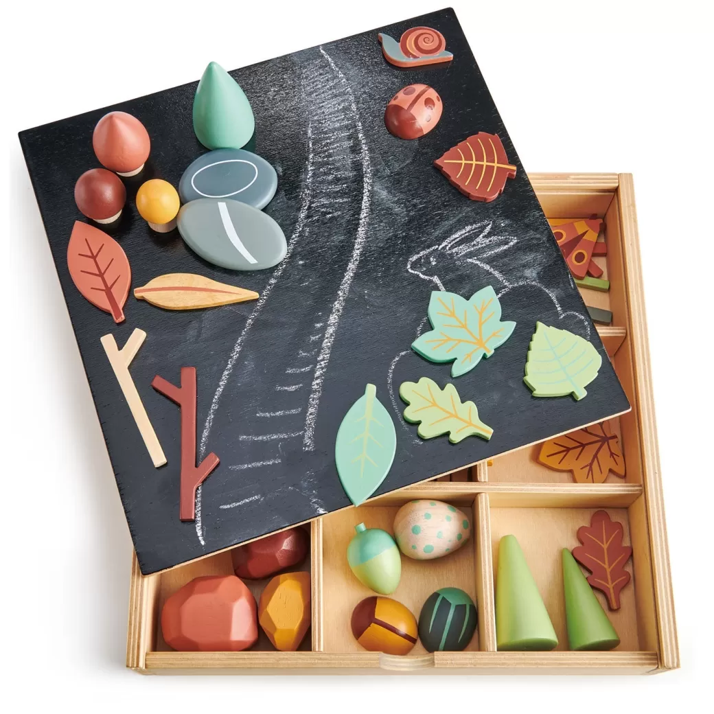 Tender Leaf Wooden Blocks>My Forest Floor Wooden Play Set