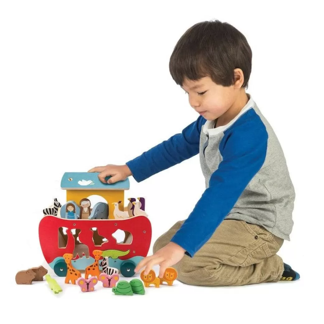 Tender Leaf Toys Early Learning>Noah's Ark Shape Sorter