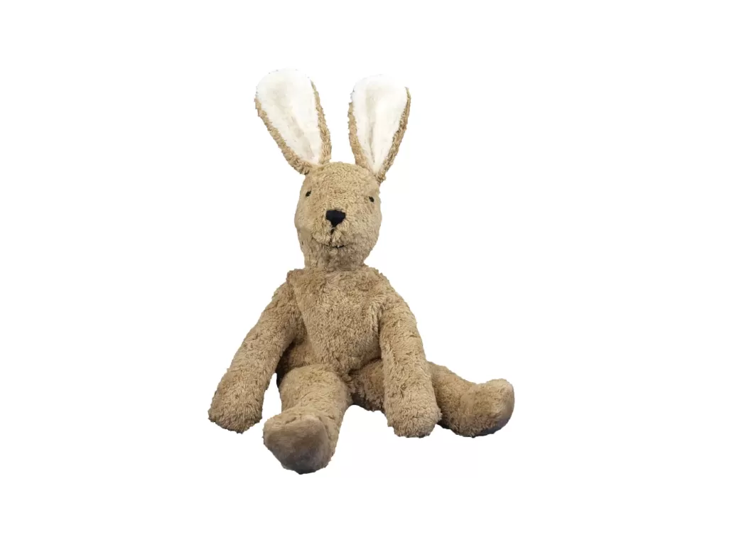 Senger Stuffed Animals>Organic Floppy Bunny Rabbit, Beige