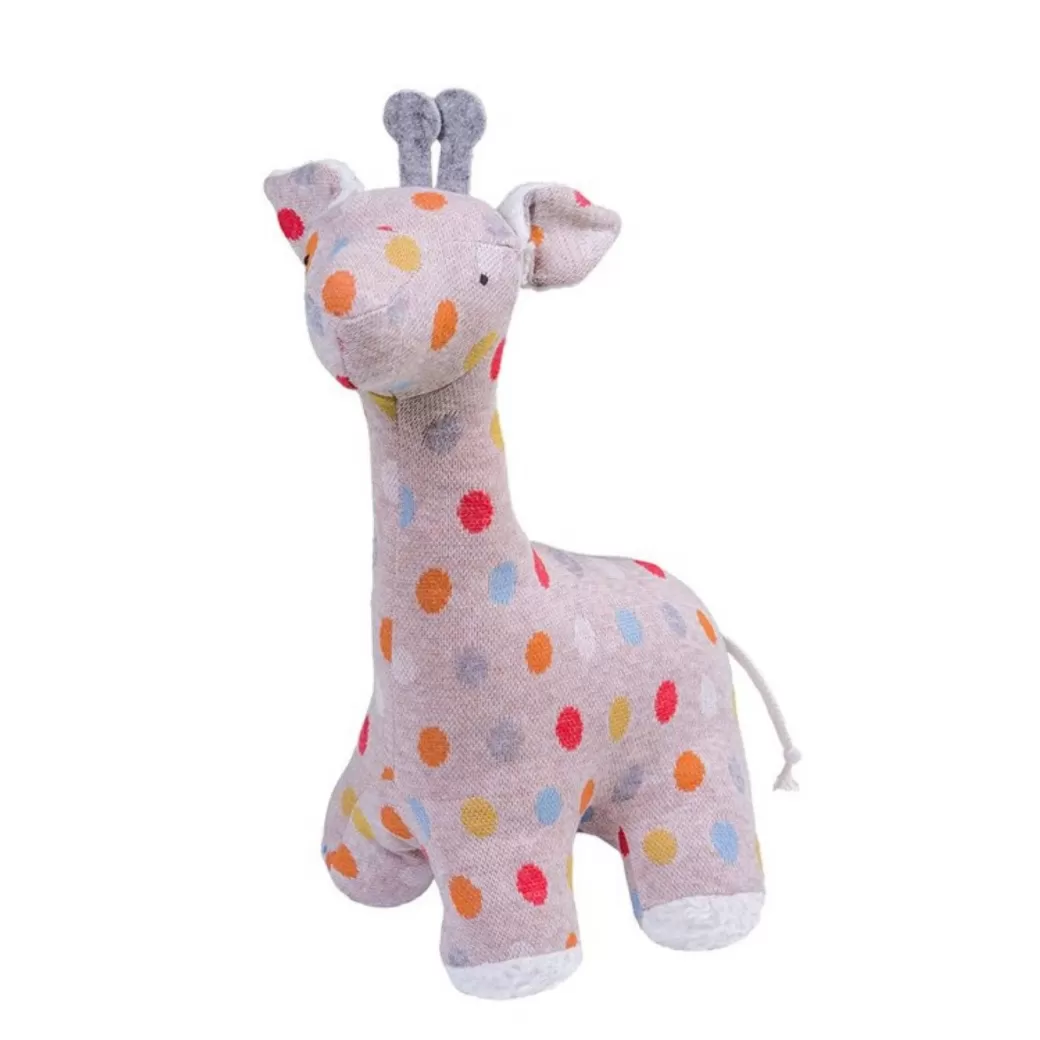 Efie Stuffed Animals>Organic Plush Dotty Giraffe