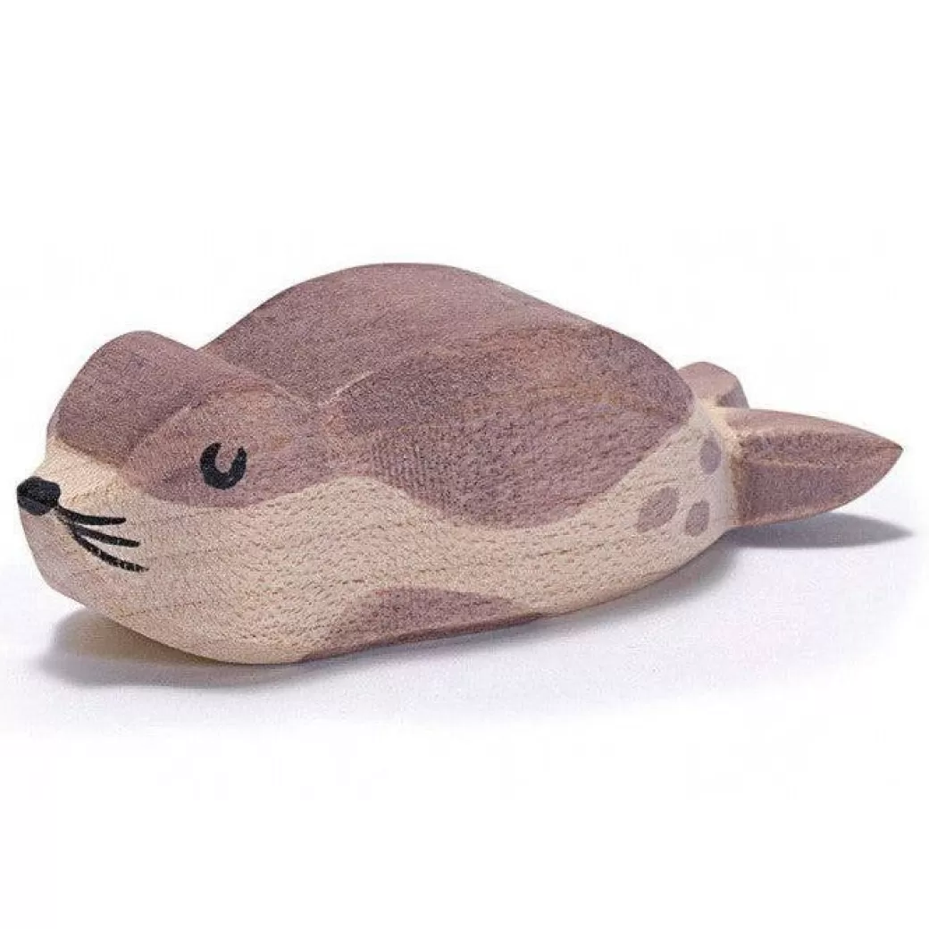 Ostheimer Wooden Figures> Baby Seal - Sea Lion, Small