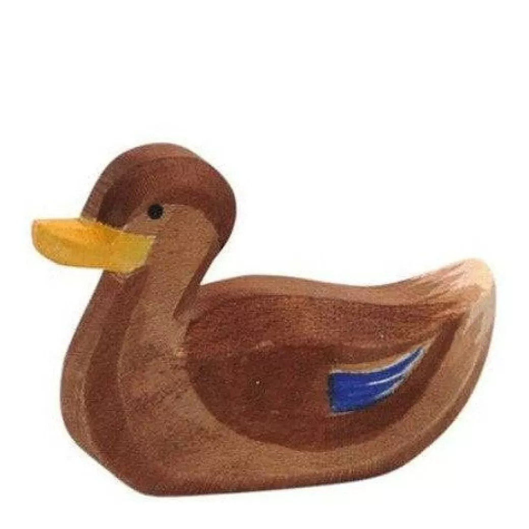 Ostheimer Wooden Figures> Duck, Swimming