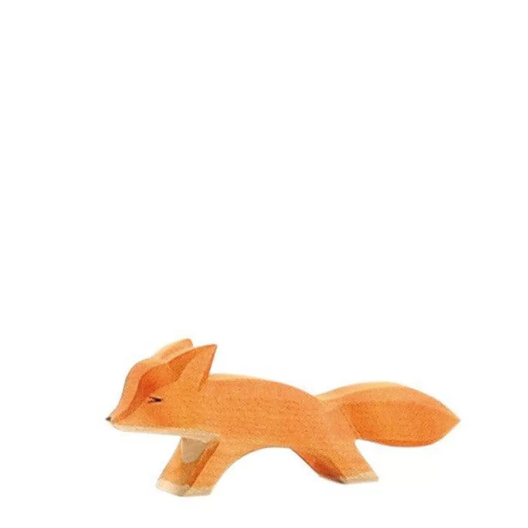 Ostheimer Wooden Figures> Fox, Small, Running