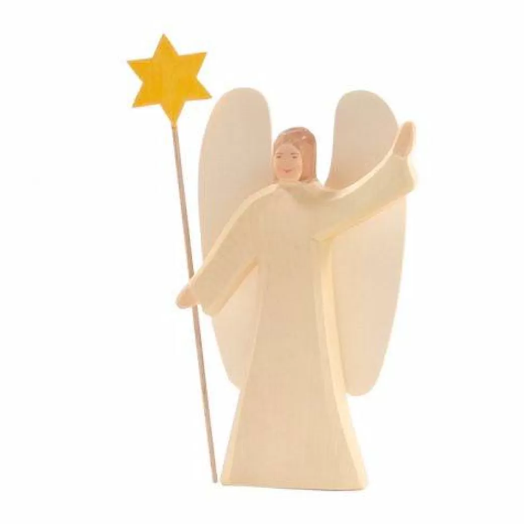 Ostheimer Wooden Figures> Guardian Angel With Star