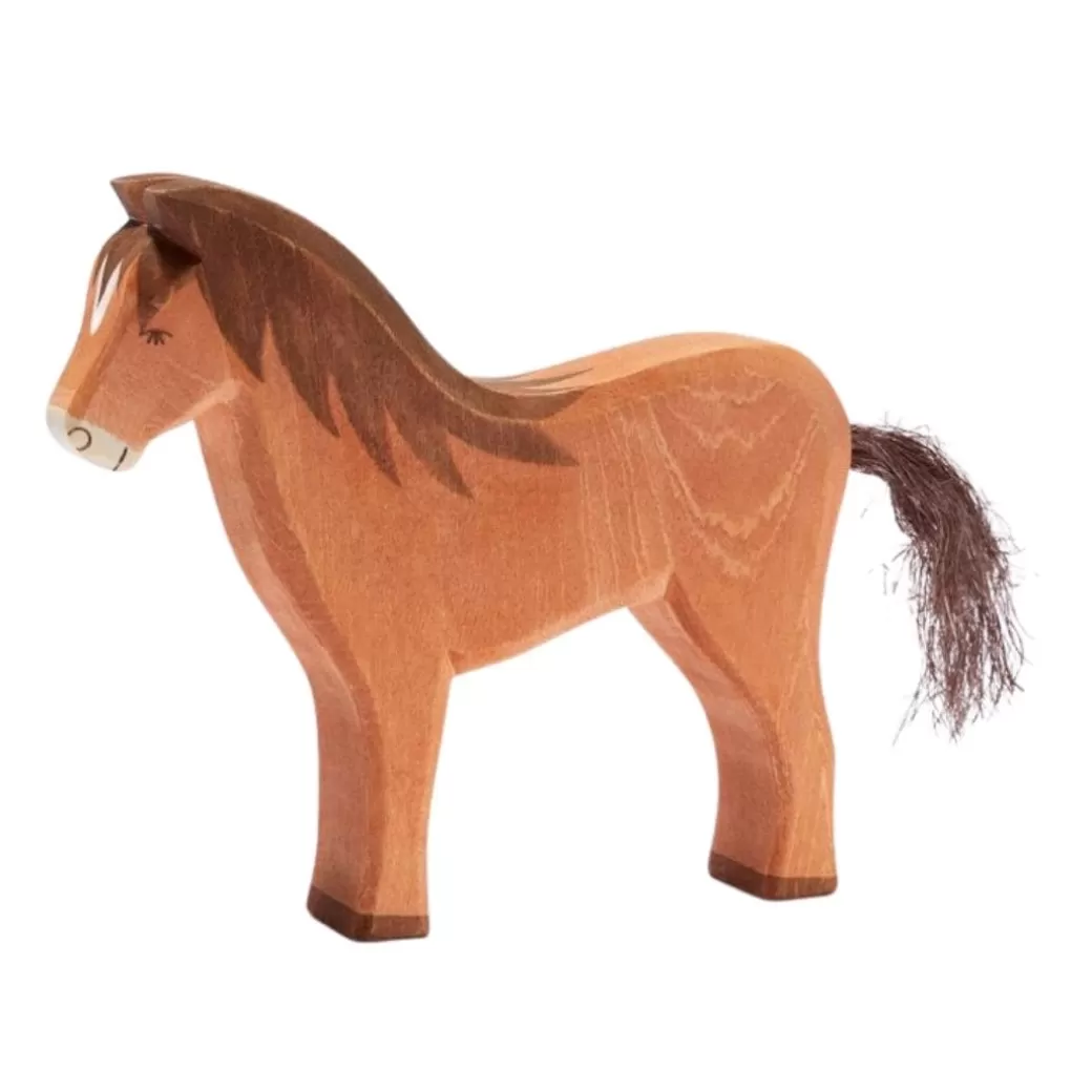 Ostheimer Wooden Figures> Horse, Brown