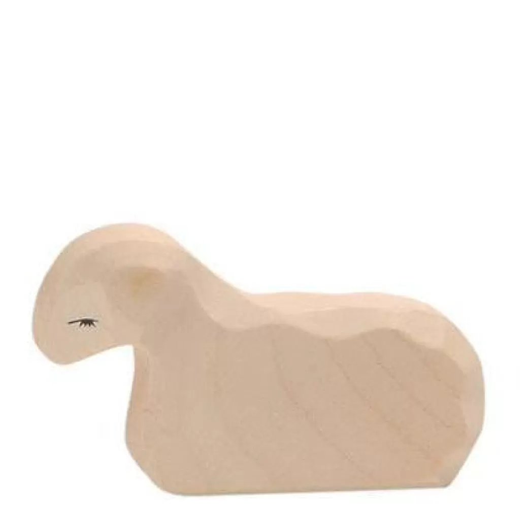 Ostheimer Wooden Figures> Lamb, Resting