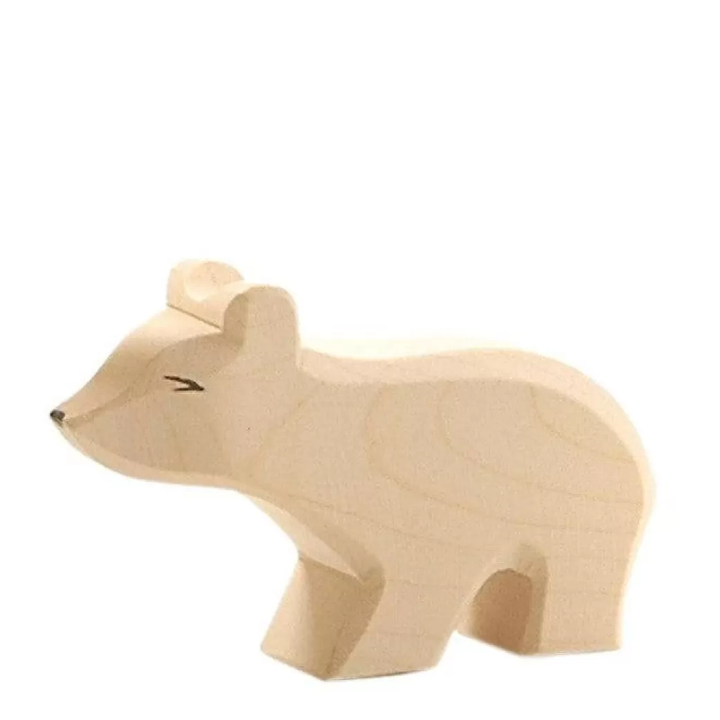 Ostheimer Wooden Figures> Polar Bear, Small, Long Neck