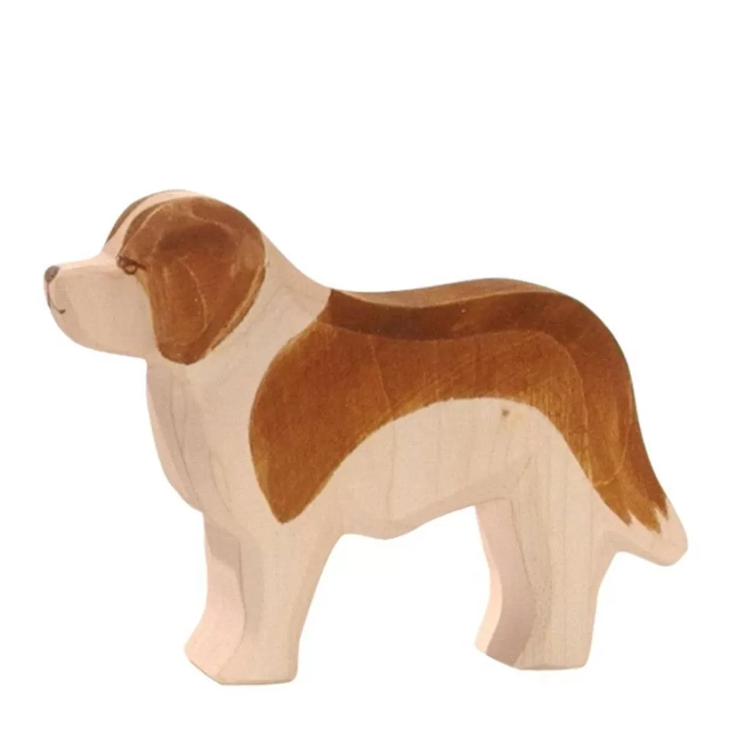 Ostheimer Wooden Figures> Saint Bernard Dog