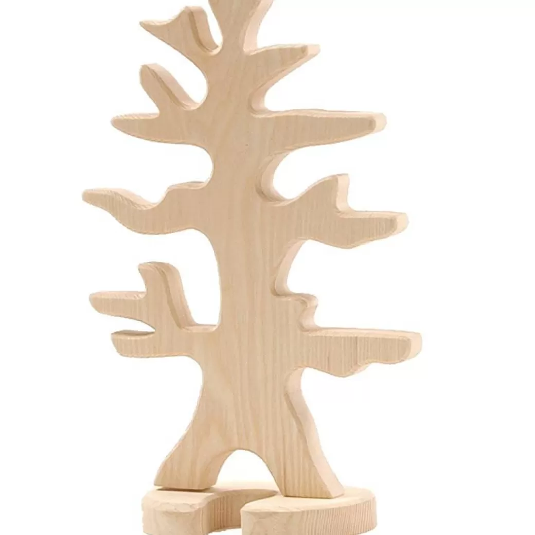 Ostheimer Wooden Figures> Wooden Bird Tree